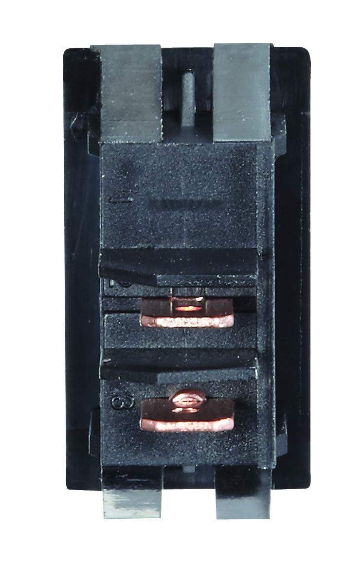 RV DESIGNER S261 RV Designer S261-10 Amp, On/Off - SPST, Black DC Rocker Switch