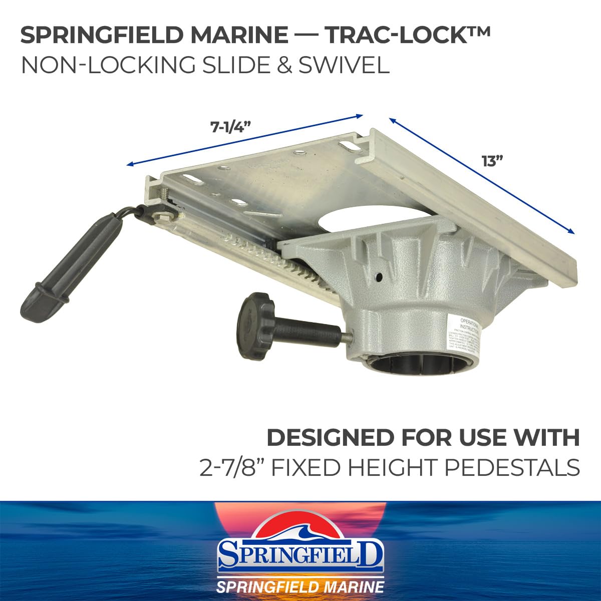 SPRINGFIELD 1100521-1 Springfield 1100521-1 SLIDE 2-7/8' TRAC-LOCK III