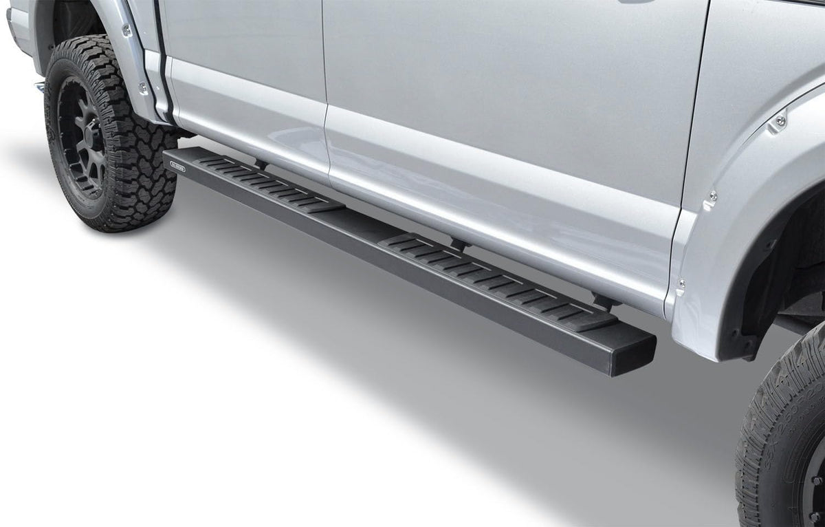 GO RHINO 6862415587T RealTruck 6" OE Xtreme II Sidesteps & Brackets | Textured Black | 6862415587T | Fits 2015-2026 Ford F-150 Super Crew Pickup
