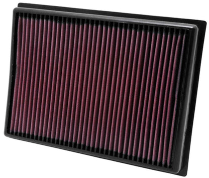 K&N FILTER 33-2438 K&N High-Flow Original Lifetime Engine Air Filter: Increase Power: Premium, Washable: Compatible with 2010-2024 Toyota/Lexus: GX460, 4Runner, FJ, Land Cruiser, Prado, 33-2438