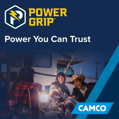 CAMCO 55255 Camco Power Grip 50 Amp RV Power Cord Replacement Plug - Easy to Install