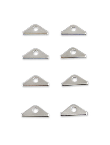MR GASKET 9899 Mr. Gasket 9899 Chrome Valve Cover Clamp Set - Set of 8