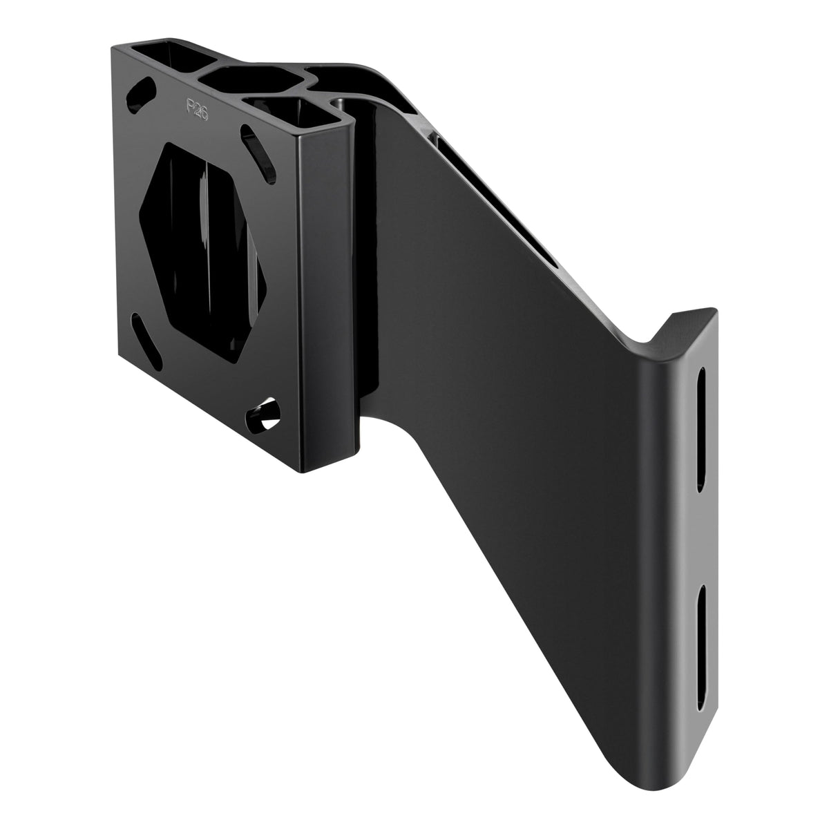 MINN KOTA 1810363 Minn Kota Jack Plate Adapter Bracket for Raptor – Port, 2" Setback, 6" Rise, Black
