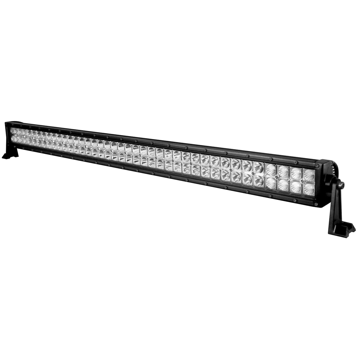 Go Rhino! 752404113CDS Go Rhino Xplor Lighting: Bright Series 41.5" Double Row LED Light Bar – Side & Track Mount, Aluminum, Black – 752404113CDS