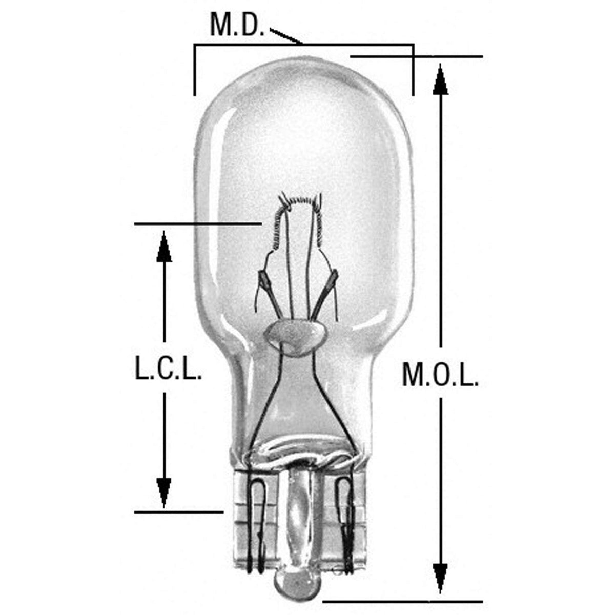 WAGNER 917 Wagner Lighting 917 Standard Multi-Purpose Light Bulb Box of 10