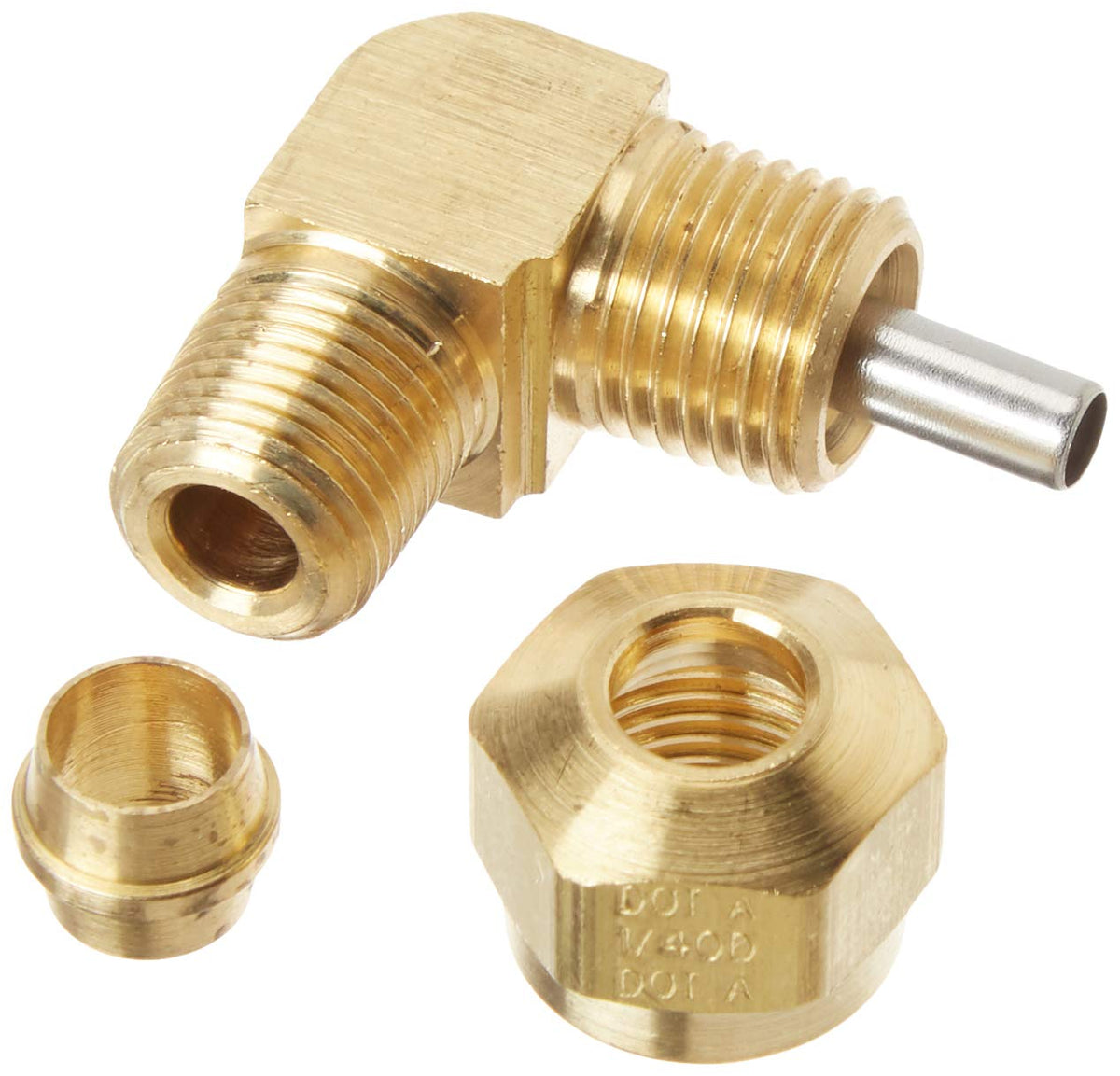 GATES G32104-0402 Gates G32104-0402 AIR BRAKE TO MALE PIPE-90 (NYLON TUBING