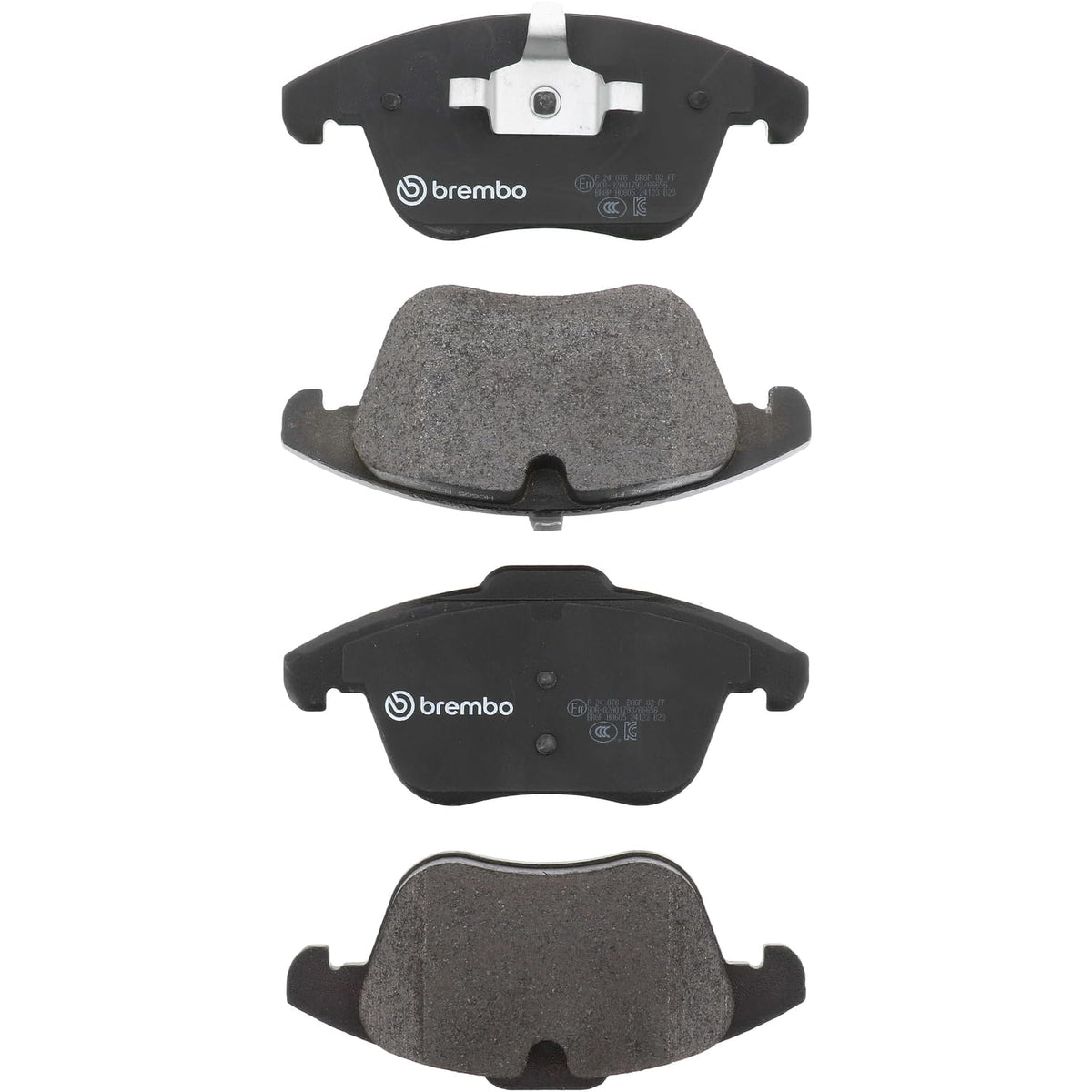 BREMBO P24076 Brembo P24076 Low-Met Front Disc Brake Pad Set FORD/FORD (CHANGAN)/FORD AUSTRALIA/GAC/LAND ROVER/VOLVO/VOLVO (CHANGAN) OE# 1566232