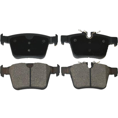 ATE 607326 ATE Semi-Metallic Rear Disc Brake Pad Set 607326 for Jaguar, Land Rover, Volvo