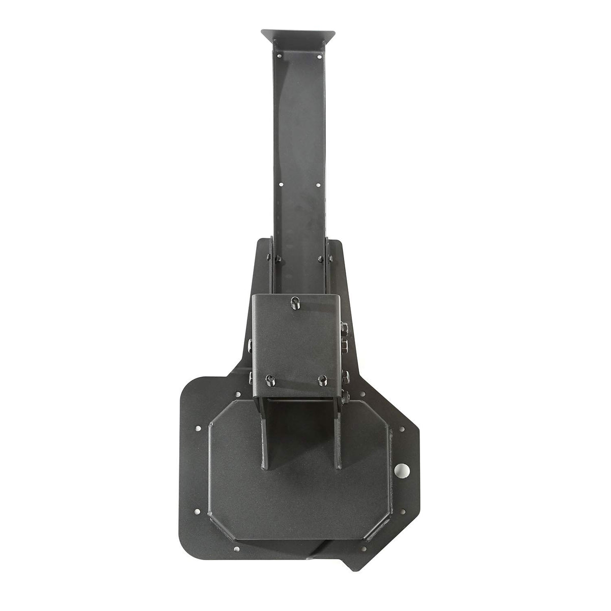 RUGGED RIDGE 11546.52 Rugged Ridge HD Tire Carrier | Black, Wheel Mount, Heavy Duty | 11546.52 | Fits 2007-2018 Jeep Wrangler JK
