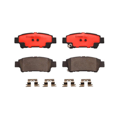 BREMBO P83056N Brembo P83056N Premium Ceramic Rear Disc Brake Pad Set TOYOTA OE# 0446028040