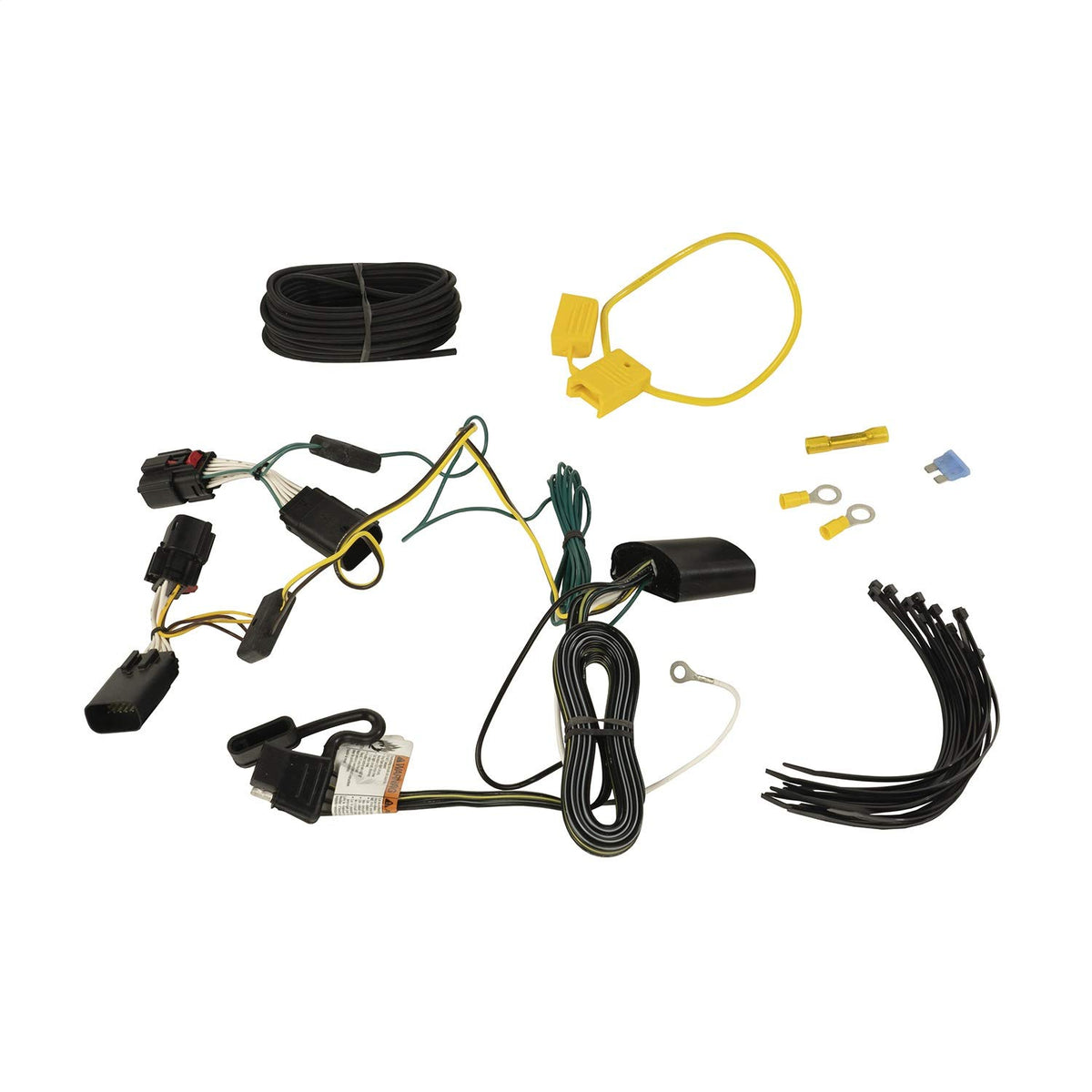 RUGGED RIDGE 17275.04 Rugged Ridge 17275.04 Trailer Wiring Harness; 18-Current Jeep Wrangler JL
