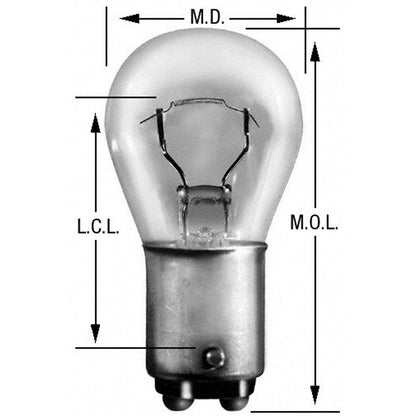 WAGNER 1076 Wagner Lighting 1076 Standard Multi-Purpose Light Bulb Box of 10