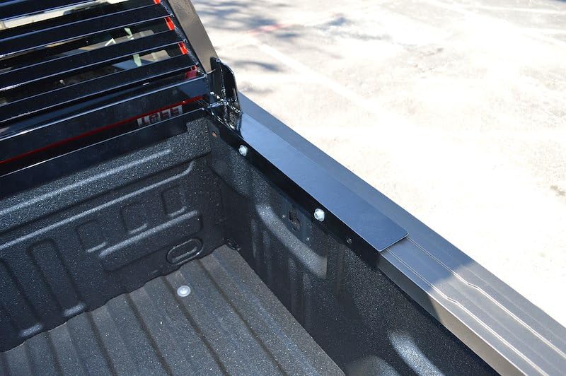 CATTLEMAN FR210LBO Cattleman HD FR210LBO Headache Rack Fits Ford F-250/F-350/F-450/F-550 Super Duty 1999-2016 Half Louvered Powder Coated Black Steel Light Cutout