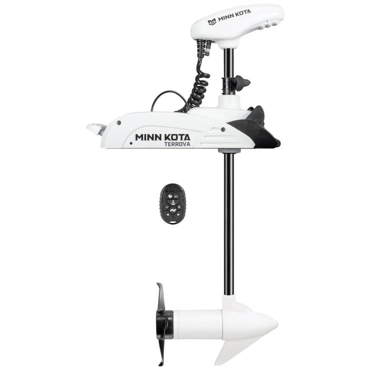 Minn Kota 1358339 Minn Kota Riptide Kayak Terrova Bow-Mount Electric Trolling Motor with GPS, 55 Lb. Thrust, 36 in. Shaft, Saltwater