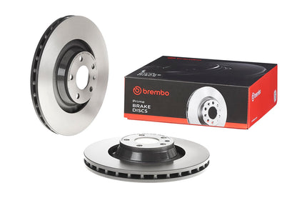 BREMBO 09884131C02 Brembo 09.8841.31 UV Coated Pillar Vented Front Brake Rotor AUDI/AUDI (FAW) OE# 4F0615301G