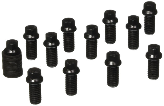 ARP 100-1101 ARP 1001101 Black Oxide Hex Header Bolts - Set of 12