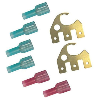 WIRTHCO 30703 Battery Doctor WirthCo Patented Top Post Tap Terminal and Frame Ground Kit with 3 Slip-On Terminals, Blue Yellow Red (30703)