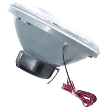 Oracle 6904-003 ORACLE LIGHTING Sealed Beam Halo Headlamp – (Red) 5.75" Pre-Installed Headlight Assembly, 1-Piece, Part # 6904-003