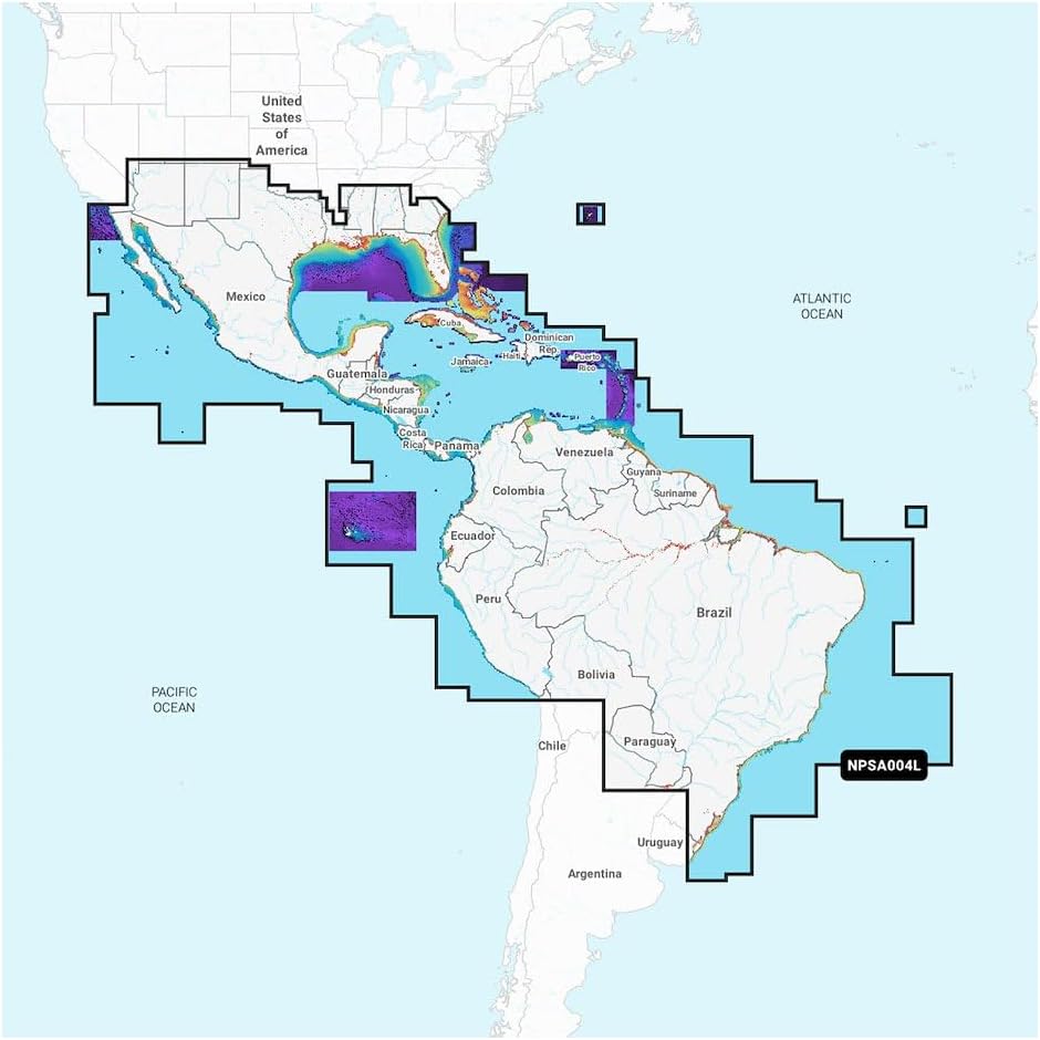 CWR Navionics Platinum Plus - West Gulf of Mexico - microSD/SD
