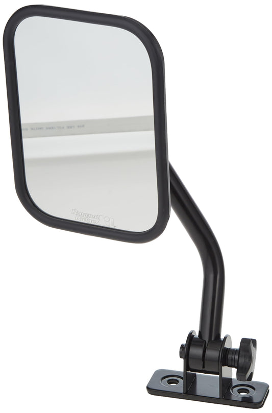 RUGGED RIDGE 11025.13 Rugged Ridge | Quick Release Mirror, Rectangular, Black | 11025.13 | Fits 1997-2018 Jeep Wrangler