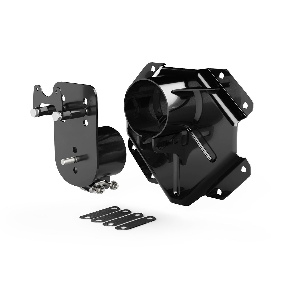 TERAFLEX 4838130 TeraFlex 4838130 JK JKU HD Adjustable Spare Tire Mounting Kit