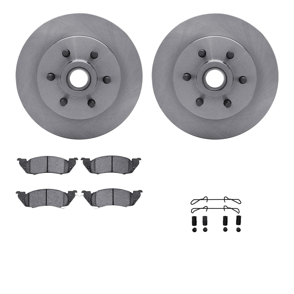 Dynamic Friction 6512-40348 Front Brake Kit