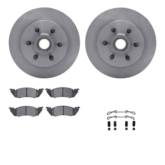 Dynamic Friction 6512-40348 Front Brake Kit