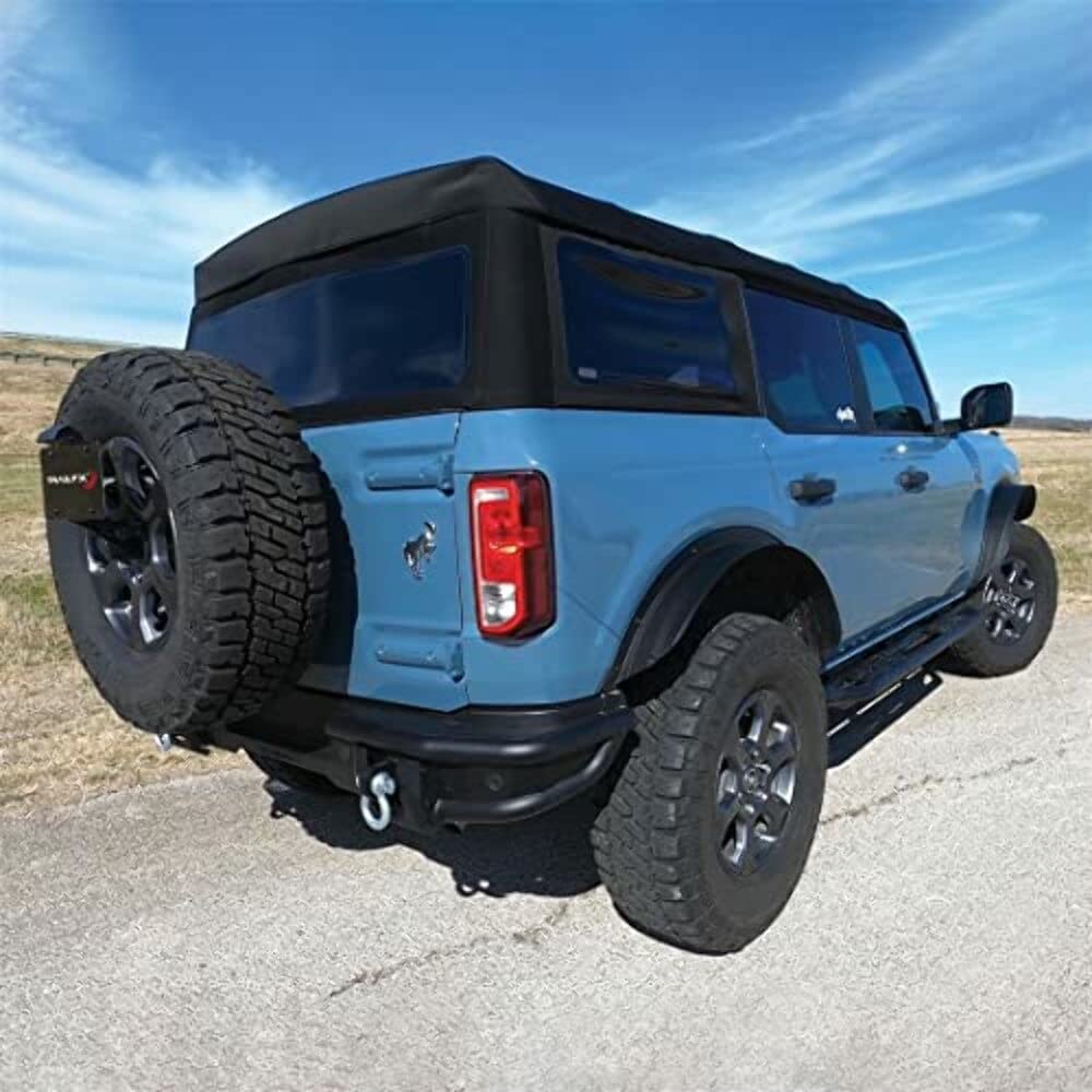 TRAILFX BR013T TRAILFX Bronco Steel Flat Fender 2DR - Rear - Set of 2