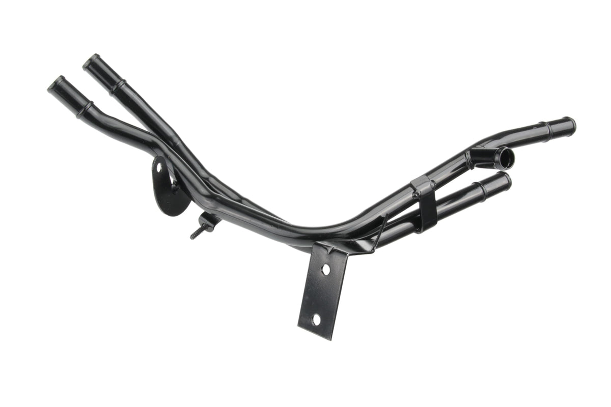 URO Parts 1K0121070BD-PRM Coolant Pipe, Upgraded Metal construction vs
