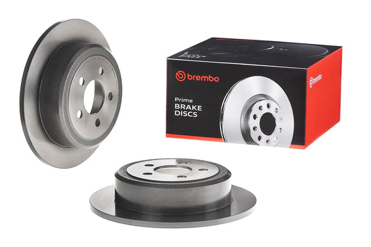 BREMBO 08B52911C02 Brembo 08.B529.11 UV Coated solid Rear Brake Rotor DODGE/JEEP OE# 52129250AA