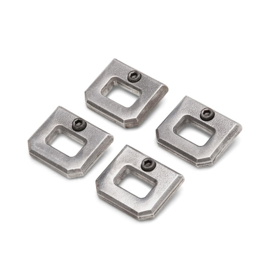 CARGOGLIDE C0010-DRTD-4 D-Ring Tie Down Kit for CargoGlide | Heavy-Duty Cargo Anchors for Securing Gear on CargoGlide Slides Truck