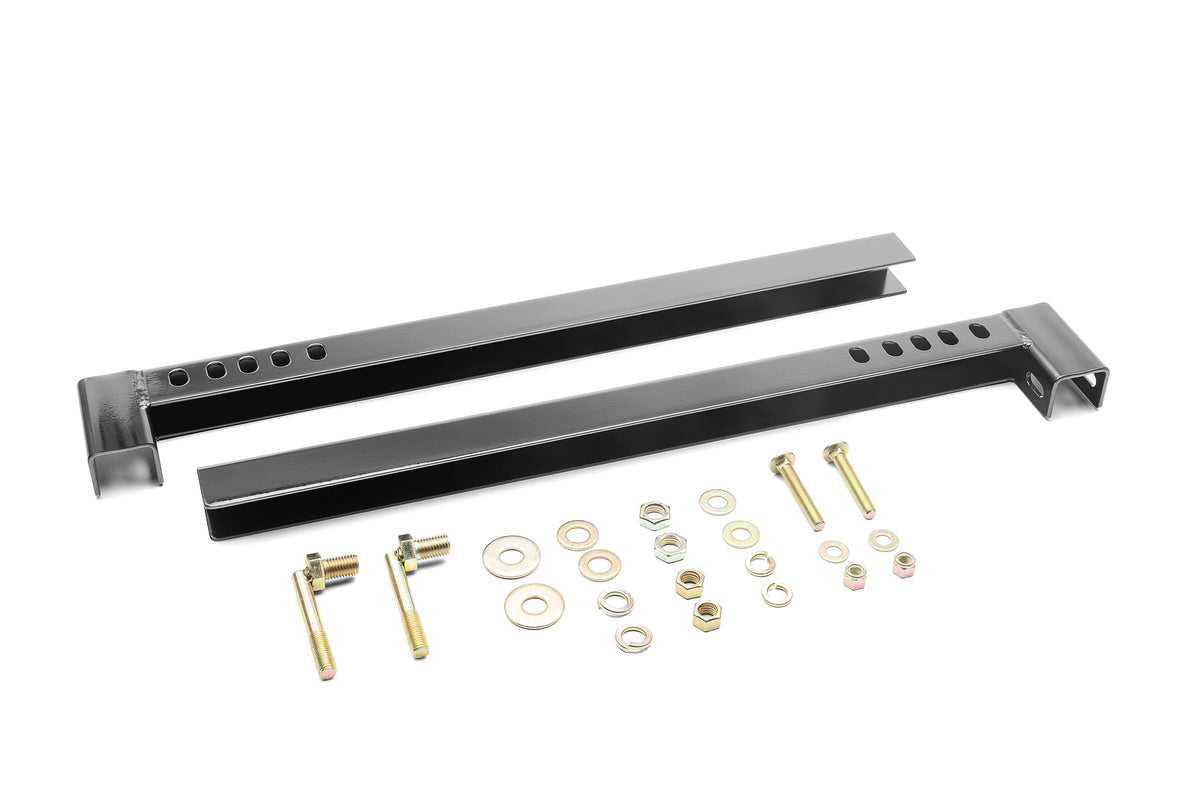 Backrack 30117TB31 RealTruck BACKRACK Hardware Kit for use w/ 31" Toolbox, Black, No Drill – 30117TB31 – Fits 2002-2025 RAM 1500/2500/3500 with RAMBOX Cargo MGMT