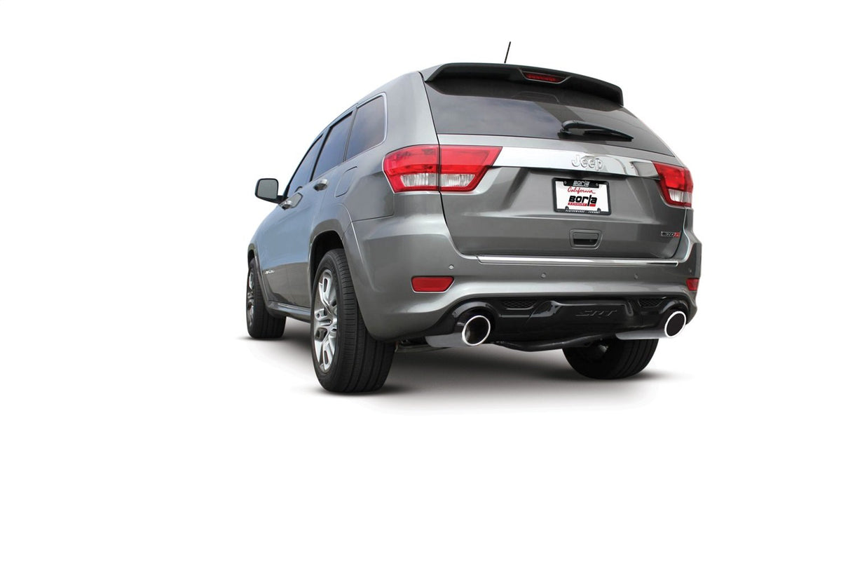 BORLA 11827 BORLA 11827 Axle-Back Performance Exhaust System for 2012-2014 Jeep Grand Cherokee SRT-8 wK2 6.4L V8 Automatic Transmission All Wheel Drive 4 Door.