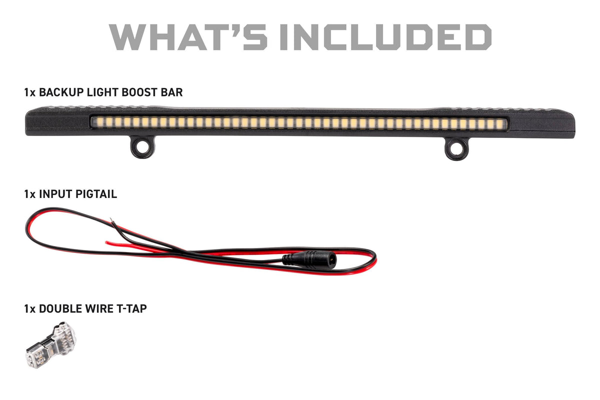 MORIMOTO LED700 Morimoto Backup Light Boost Bar Universal License Plate Light Bar for Reverse Light, Ultra Bright Reverse Light (LED700)