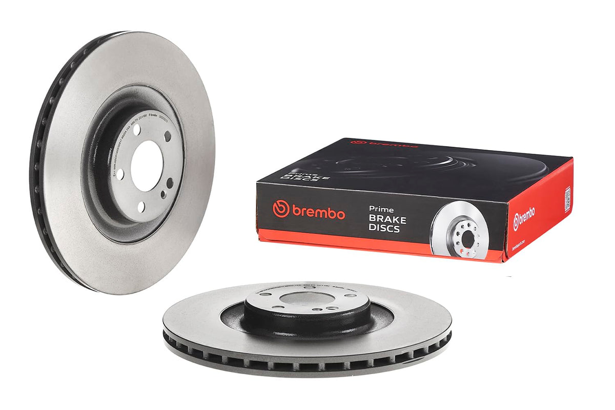 BREMBO 09D53213C02 Brembo 09.D532.13 Co-cast two piece UV Coated Pillar Vented Brake Rotor MERCEDES-BENZ/MERCEDES-BENZ (BBDC) OE# A0004231712
