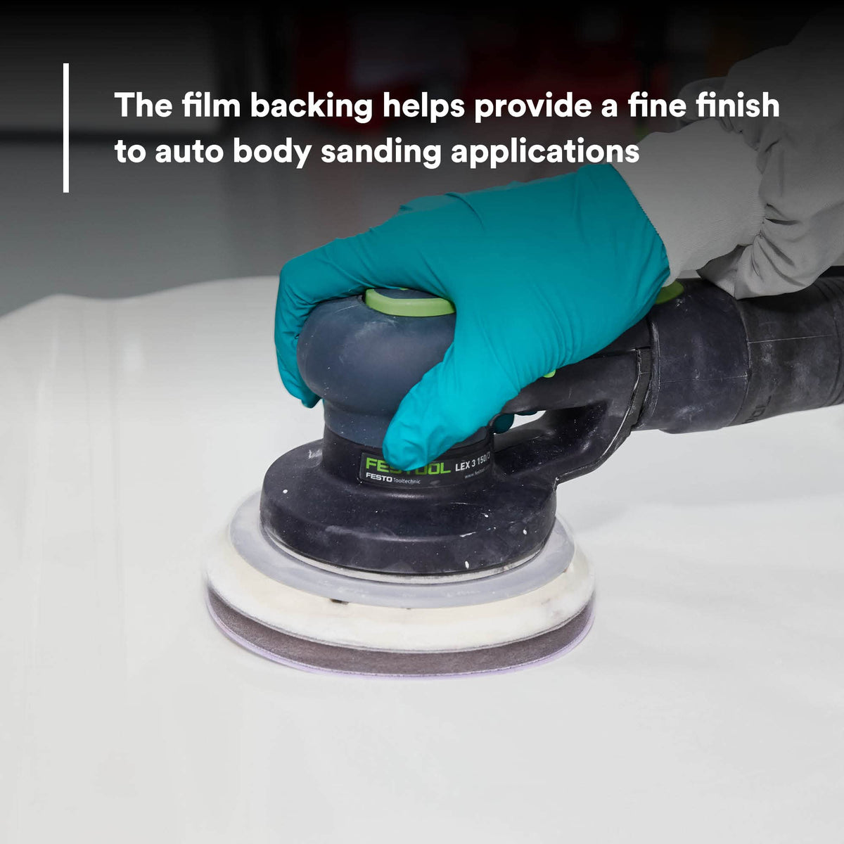 3M 00971 3M Hookit Finishing Film Abrasive Disc, 260L, 00971, 6 in, P600