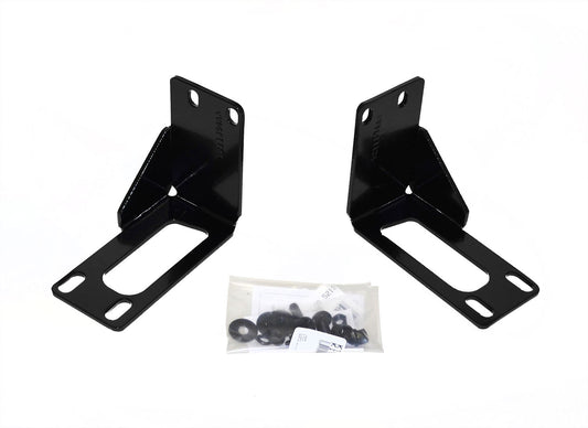 GO RHINO 55965 Go Rhino Mounting Bracket Kit for RC2 Bull Bar | Mild Steel, Textured Black | 55965 | Fits 1999 - 2007 Ford F-250, F-350 Super Duty