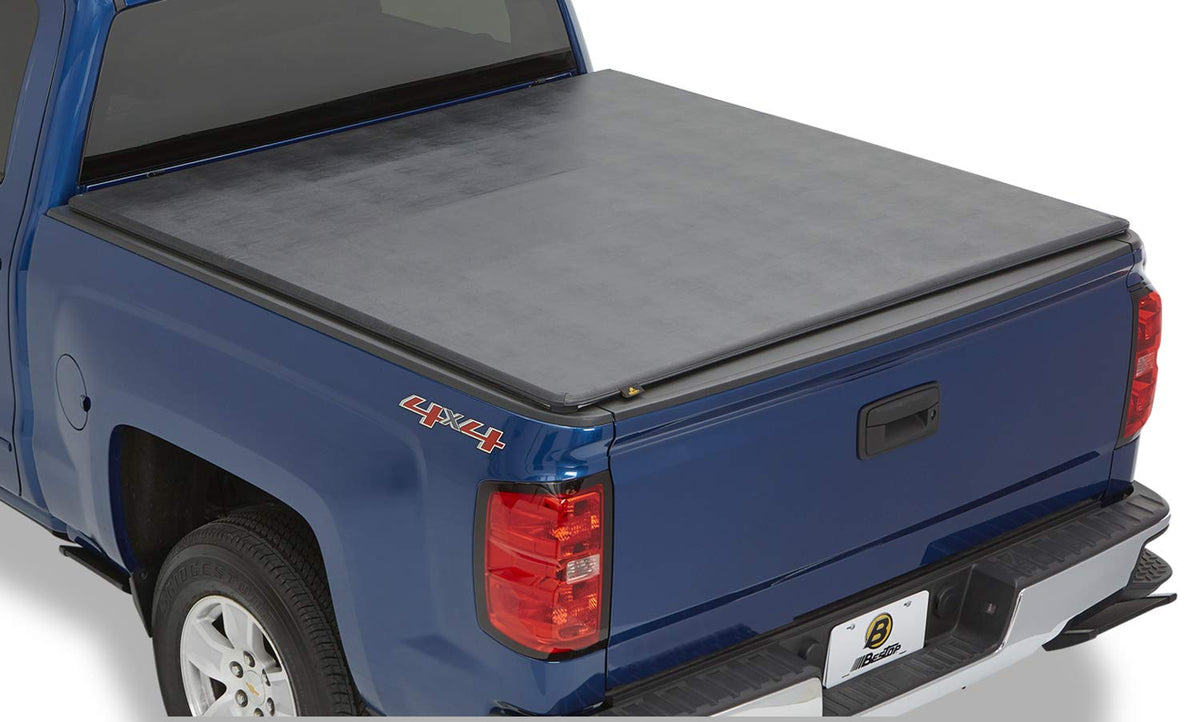 BESTOP 16146-01 Bestop 16146-01 EZ-Fold Truck Tonneau Cover for 2005-2018 Nissan Frontier Crew Cab, 4.7' bed