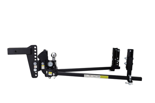 WEIGH SAFE TTHW8-2.5 Weigh Safe TrueTow HW Distribution Hitch, 8" Drop, 2.5" Shank, 18,500 GTW