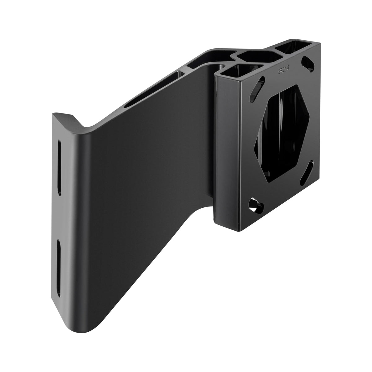 MINN KOTA 1810360 Minn Kota Jack Plate Adapter Bracket for Raptor – Starboard, 2" Setback, 4" Rise, Black