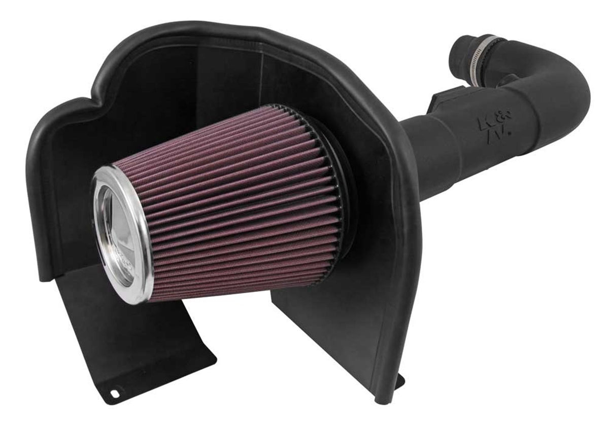 K&N FILTER 63-3085 K&N Cold Air Intake System: High-Flow Air Filter, Increase Performance & Towing: Compatible with 2014-2018 Chevroler/GMC: Silverado 1500, Sierra 1500, 63-3085