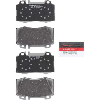 BREMBO P50053N Brembo P50053N Premium Ceramic Front Disc Brake Pad Set MERCEDES-BENZ/MERCEDES-BENZ (BBDC) OE# A004420052067