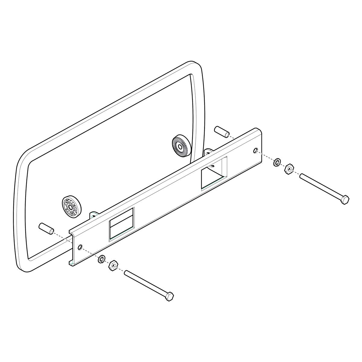 HUMMINBIRD 740174-1 Humminbird 740174-1 IN DASH MOUNTING KIT HELIX 7