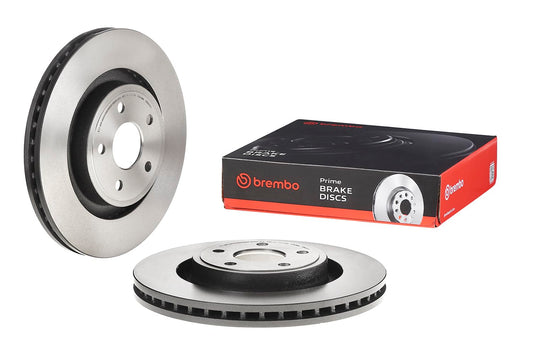BREMBO 09.N212.11 Brembo 09.N212.11 UV Coated vented Front Brake Rotor JEEP OE# 5290733AA