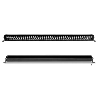 GO RHINO 754004011CDS Go Rhino Xplor Lighting: Blackout Series 40" Double Row LED Light Bar | Side & Track Mount, Aluminum, Black | 754004011CDS