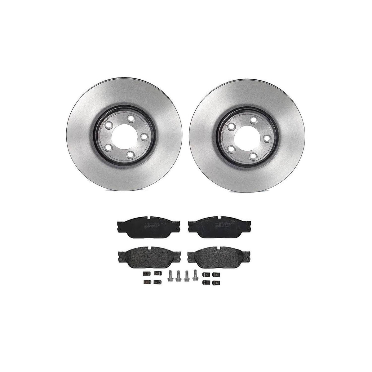 BREMBO KT04193 Brembo KT Series Premium Brake Kit (KT04193) for Jaguar Vanden Plas 2004-2005, XJ8 2004-2005 | High-Performance Brake Pads & Rotors | Direct OE Replacement
