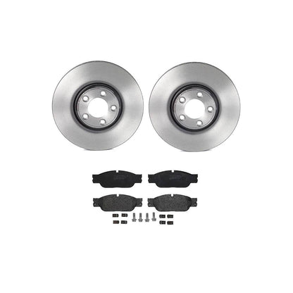 BREMBO KT04193 Brembo KT Series Premium Brake Kit (KT04193) for Jaguar Vanden Plas 2004-2005, XJ8 2004-2005 | High-Performance Brake Pads & Rotors | Direct OE Replacement
