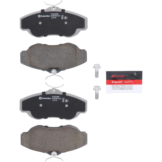 BREMBO P44008N Brembo P44008N Premium Ceramic Front Disc Brake Pad Set LAND ROVER OE# SFP500150