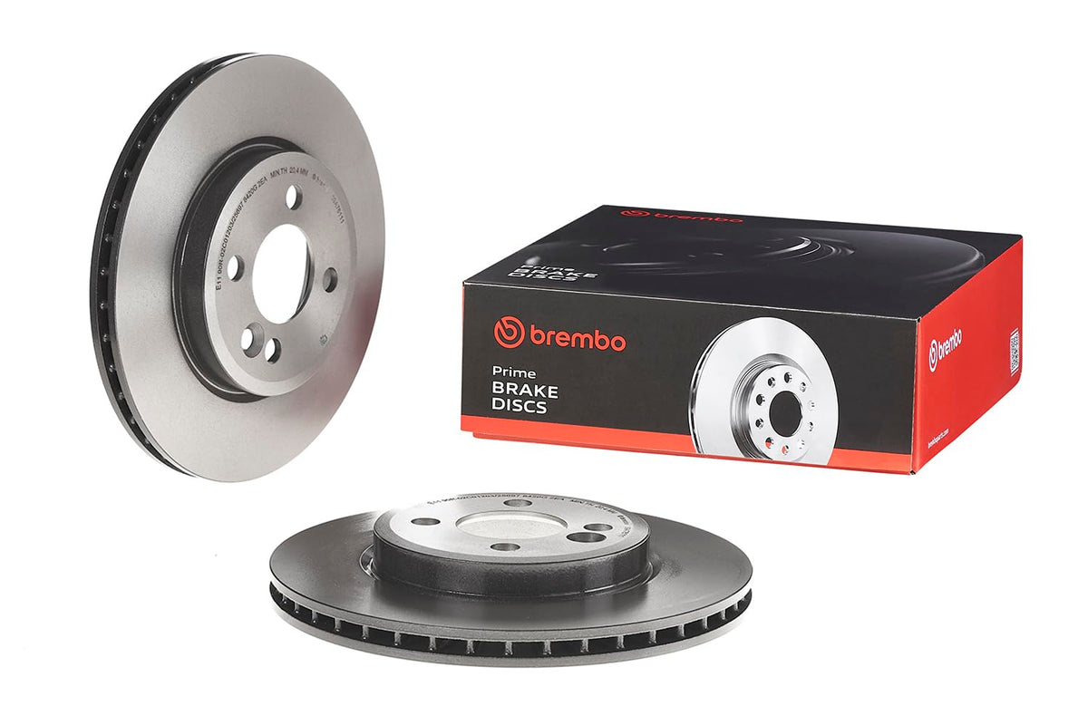 BREMBO 09A76111C02 Brembo 09.A761.11 UV Coated vented Front Brake Rotor MINI OE# 34116858651
