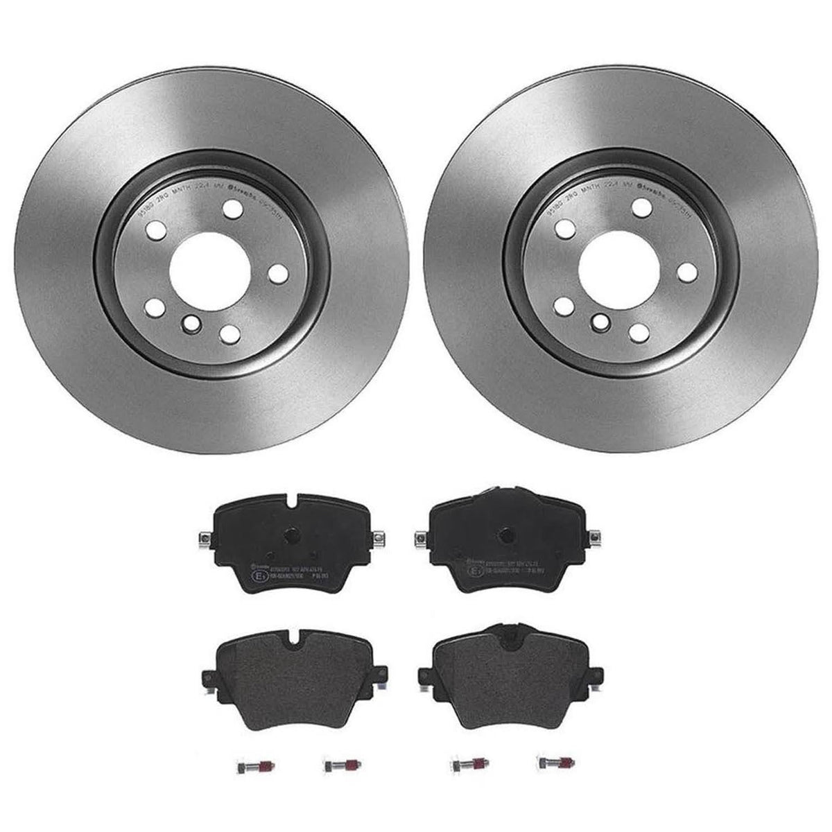 BREMBO KT04316 Brembo KT Series Premium Brake Kit (KT04316) for Nissan GT-R 2011-2018 | High-Performance Brake Pads & Rotors | Direct OE Replacement
